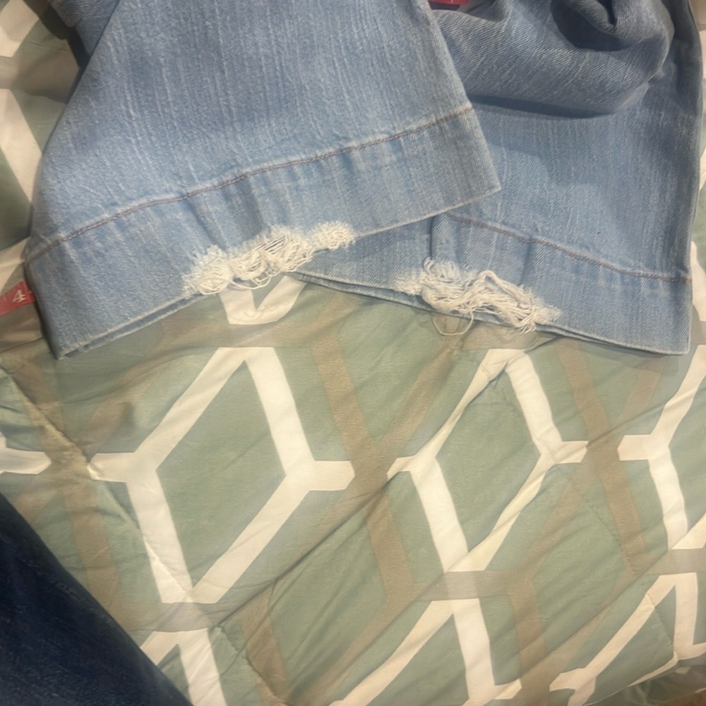 Kimes Ranch Light Blue Flare Jeans - Picture 7 of 10